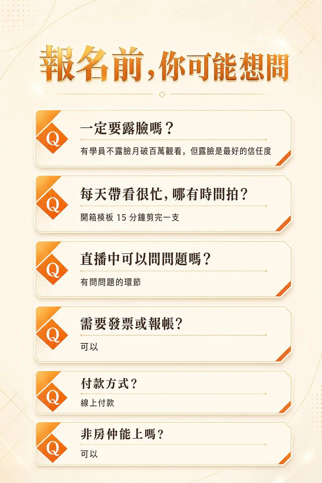 常見問題