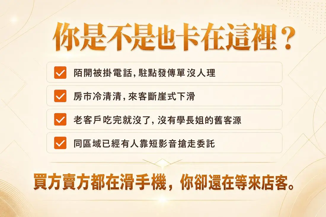 房仲短影音痛點